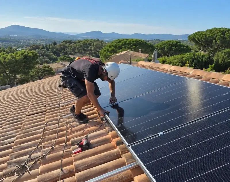 Installateur panneaux solaires Saint-Martin-de-Villereglan — pose photovoltaïque sur toiture