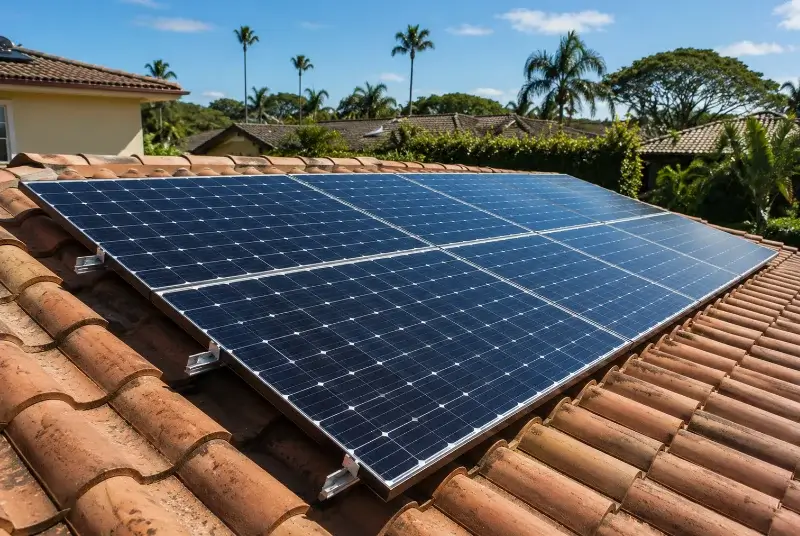 Installation de panneaux solaires à Saint-Martin-de-Villereglan